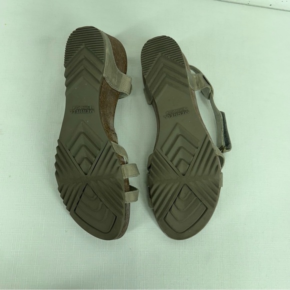 Merrell Women’s size 11 Revalli Aura Gray Wedge Sandals - Picture 13 of 15